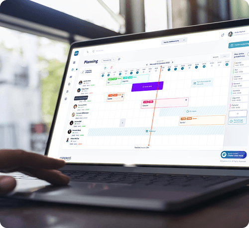 La gestion des plannings avec Esperoo