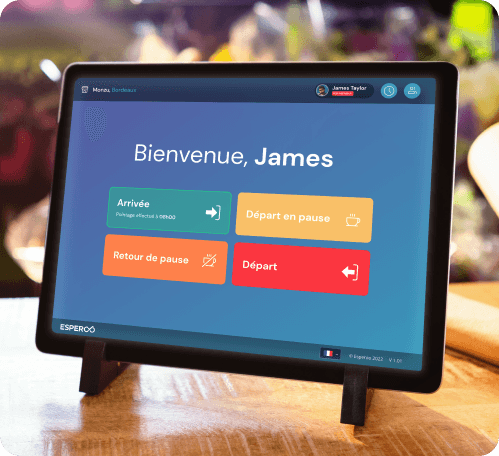 Une pointeuse en ligne intégrée